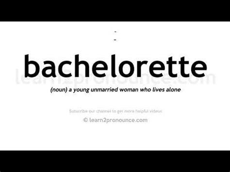 bachelorette degree meaning